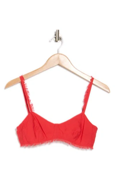 Cult Gaia Woman Top Red Size 6 Alcohol In Red