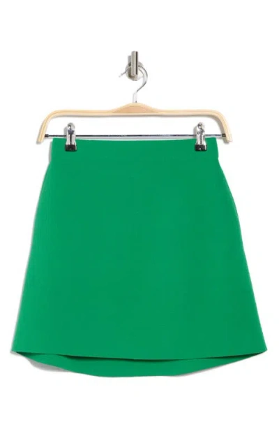 Cult Gaia Denisse Knit Skirt In Green