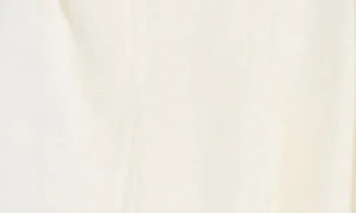 Cult Gaia Asal Ruffled Off-shoulder Mini Silk Dress In White