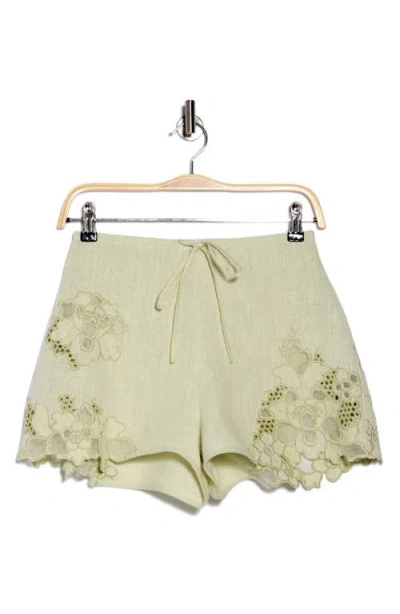 Cult Gaia Zuria Linen Shorts