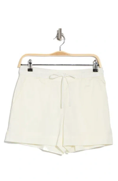 Cult Gaia Oby Cotton Shorts In White