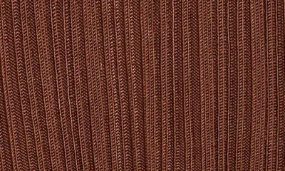Cult Gaia Rehla Knit Shorts In Brown