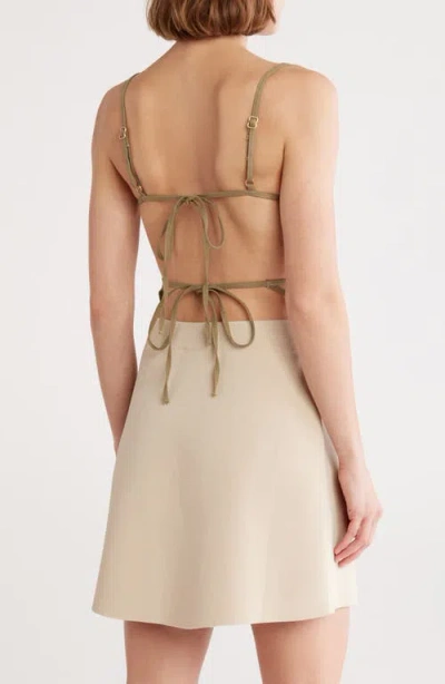Cult Gaia Dorian Corset Top In Neutral