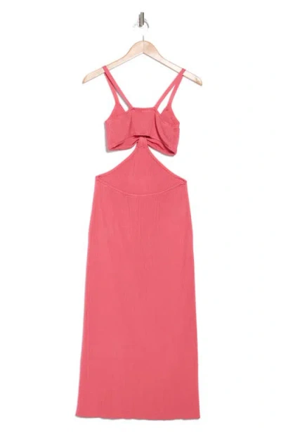 Cult Gaia Cameron Knit Dress In Pink