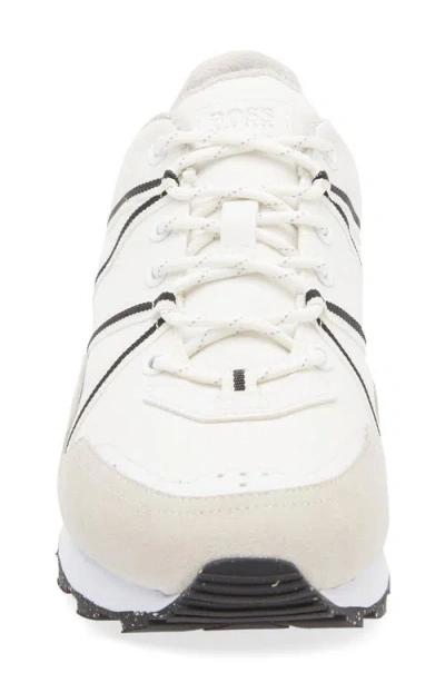 Hugo Boss Boss Parkour Sneaker In White