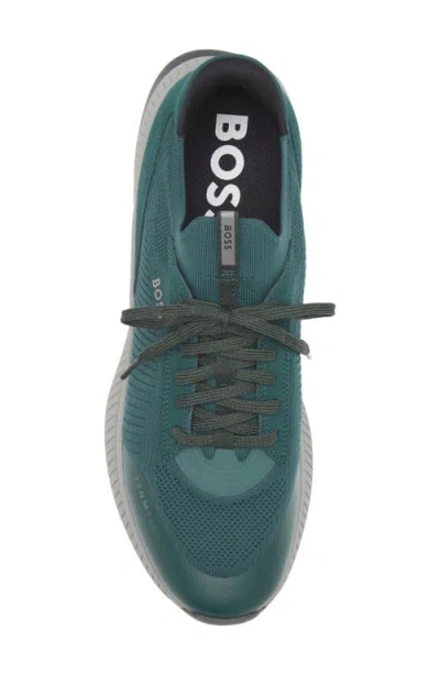 Hugo Boss Boss Ttnm Evo Sneaker In Green
