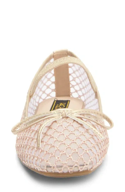 Rachel Rachel Roy Mesh Mary Jane Flat In Neutral