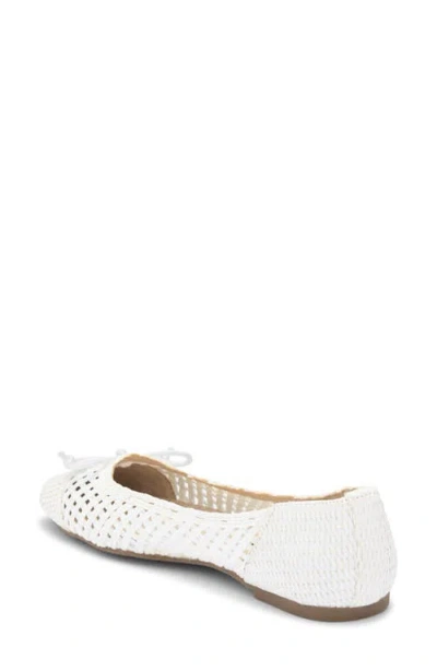 Rachel Rachel Roy Raffia Cap Toe Flat In Multi
