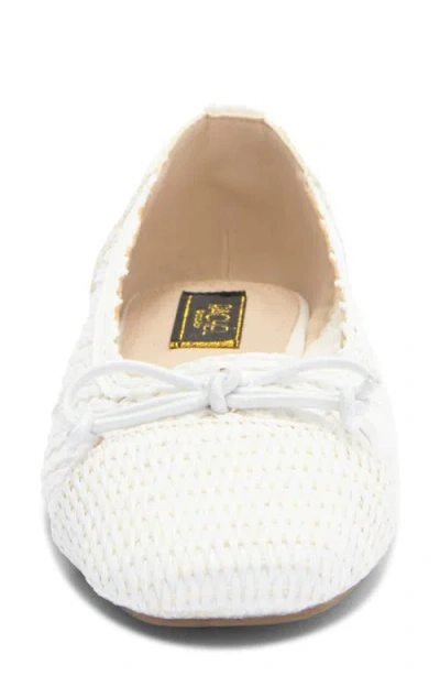 Rachel Rachel Roy Raffia Cap Toe Flat In Multi