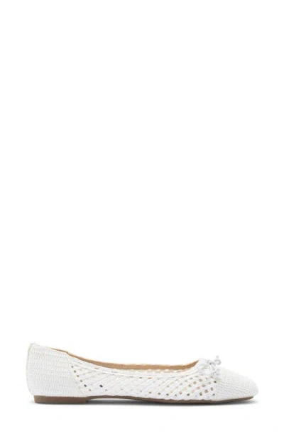 Rachel Rachel Roy Raffia Cap Toe Flat In Multi