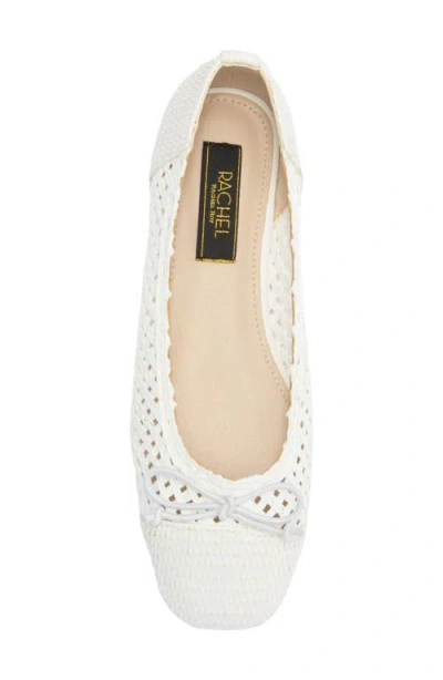 Rachel Rachel Roy Raffia Cap Toe Flat In Multi