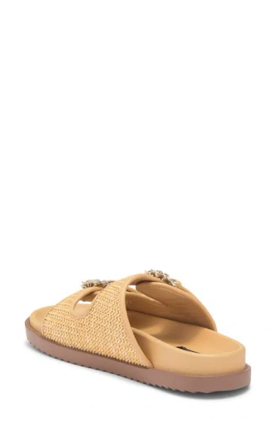 Rachel Rachel Roy Matcha Crystal Strap Slide Sandal