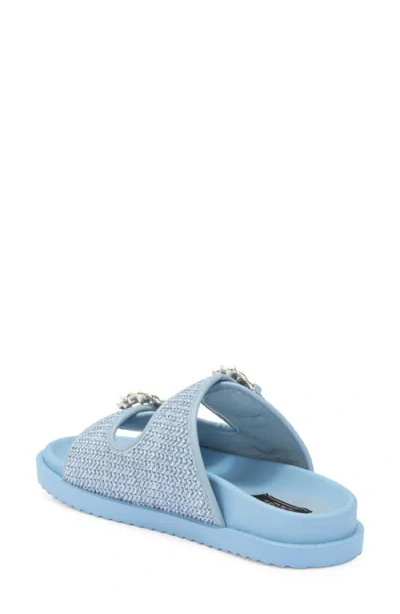 Rachel Rachel Roy Matcha Crystal Strap Slide Sandal
