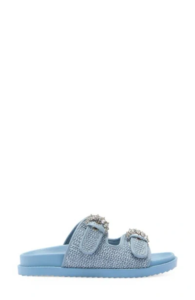 Rachel Rachel Roy Matcha Crystal Strap Slide Sandal
