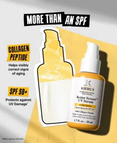 Kiehl's Since 1851 Kiehls Since 1851 Better Screen Uv Serum Spf 50 With Collagen Peptide