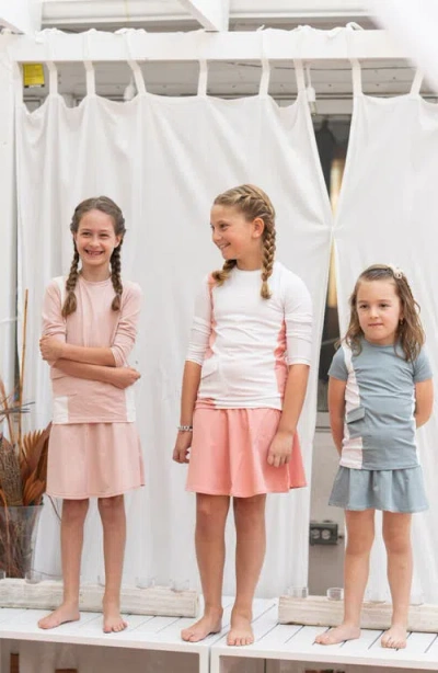 Maniere Manière Kids' A-line Skirt In Blue