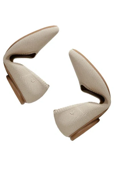 Vivaia Almond-toe Ballet Flats In Neutral