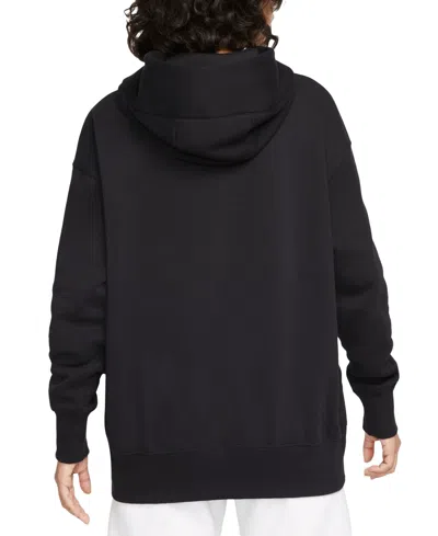 Nike Women's Sportswear Phoenix Fleece Oversized Hoodie In Black
