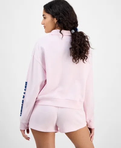 Grayson Threads, The Label Juniors' Collared Hello Kitty Sweatshirt