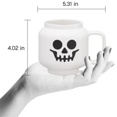 Lego ® Dupc  Skeloton Large Ceramic Mug, 17.9oz In White