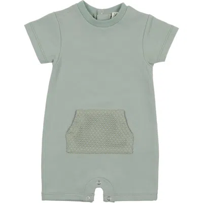 Maniere Manière Kids' Mesh Sport Romper In Green