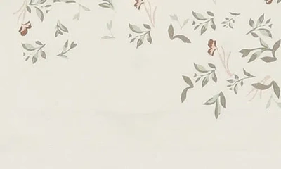 Maniere Manière Asymmetrical Leaves Footie In White