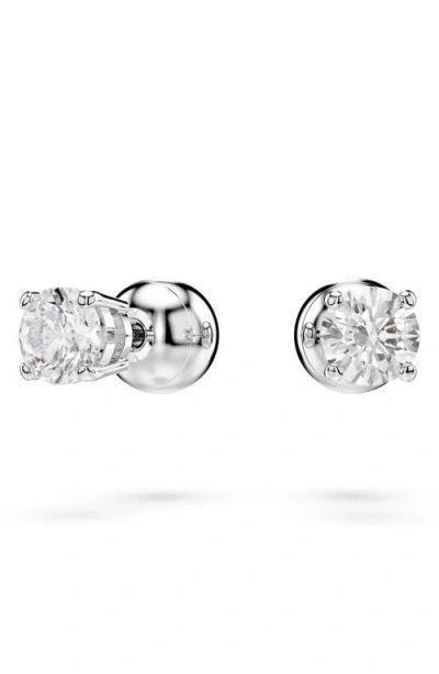 Swarovski Hyperbola Set In Silver