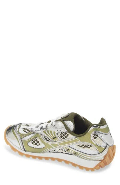 Bottega Veneta Orbit Metallic Net Runner Sneakers