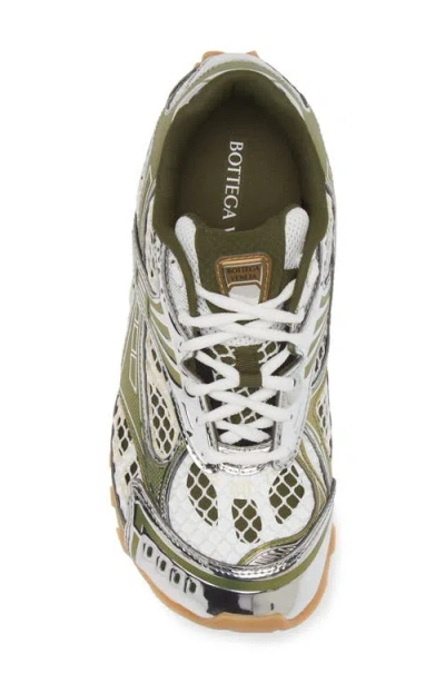 Bottega Veneta Orbit Metallic Net Runner Sneakers