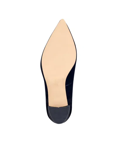 Marc Fisher Women's Caitlin Slip-on Block Heel Pumps In Black