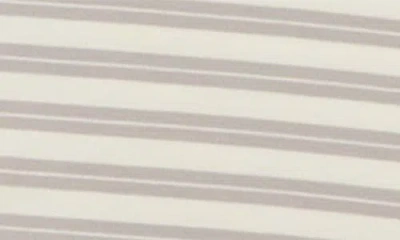 Maniere Manière Kids' Stripe Cotton Blend Skirt In White