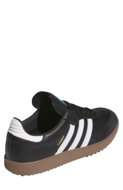 Adidas Originals Adidas Samba Lux Spikeless Golf Shoe In Black