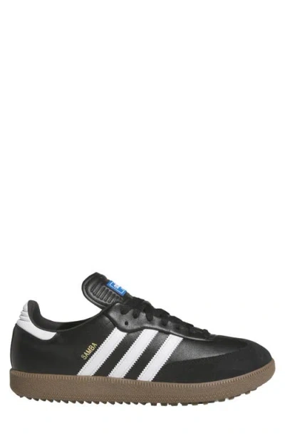 Adidas Originals Adidas Samba Lux Spikeless Golf Shoe In Black