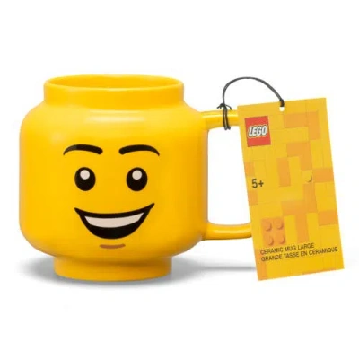 Lego ® Dupc  Classic Yellow Minifigures Happy Boy Ceramic Mug, 17.9oz In Yellow