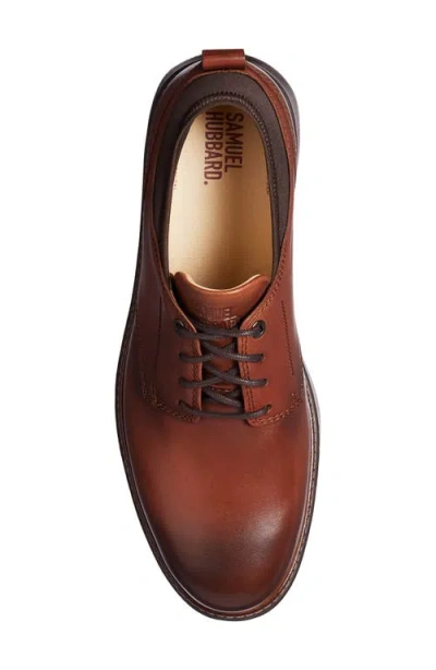 Samuel Hubbard Rafael Plain Toe Derby In Brown