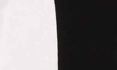 Maniere Manière Colorblock Pocket T-shirt & Shorts Set In Black