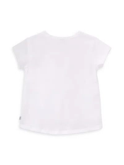Knot Zebra T-shirt In White