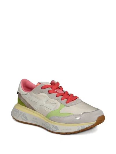 Premiata Lauryn Multicolor Leather Blend Sneakers