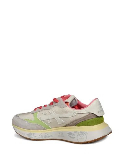 Premiata Lauryn Multicolor Leather Blend Sneakers