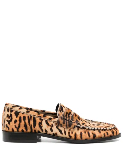 Senso Cooper Vii Loafers In Animal Print