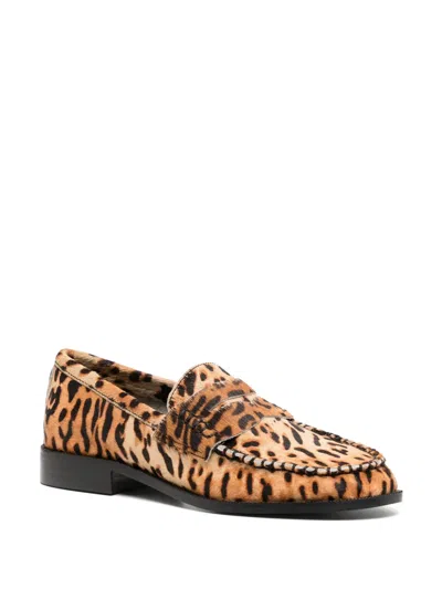 Senso Cooper Vii Loafers In Animal Print