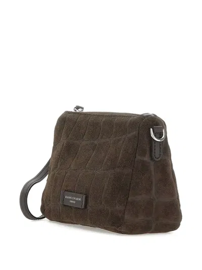 Gianni Chiarini Suede Clutch Bag