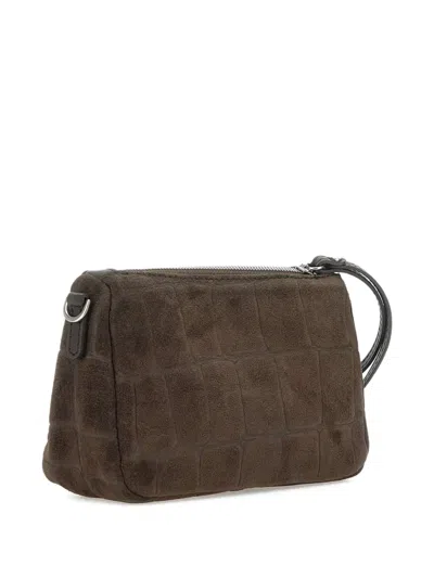 Gianni Chiarini Suede Clutch Bag