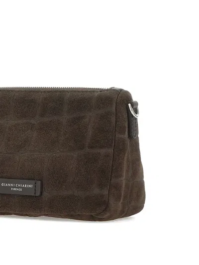 Gianni Chiarini Suede Clutch Bag