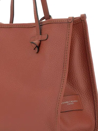 Marcella Club Leather Tote Bag