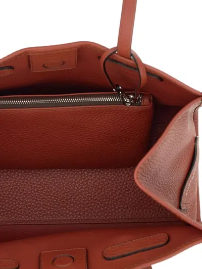 Marcella Club Leather Tote Bag