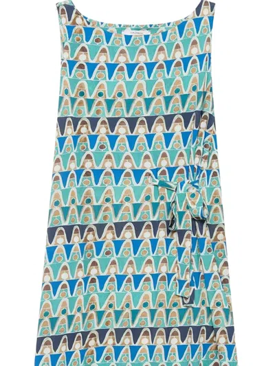 Maliparmi Geometric-print Dress In Multi