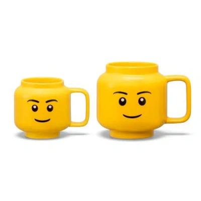 Lego ® Dupc  Classic Yellow Minifigures Boy Ceramic Mug, 17.9 oz In Yellow