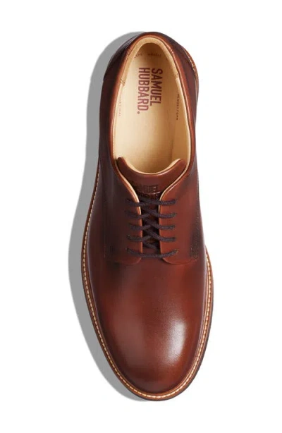 Samuel Hubbard Founder Plain Toe Derby In Brown