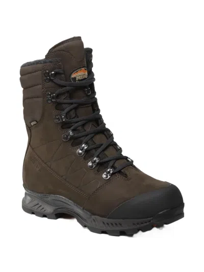Meindl Leather Lace-up Boots In Brown